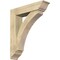 Ekena Millwork Thorton Traditional Rough Sawn Bracket w/ Offset Brace, Douglas Fir, 8"W x 34"D x 40"H BKT0806X34X40THR01RDF - alternate 1